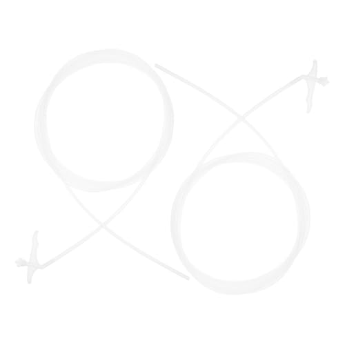 SEWACC 2 Stück Teiliges Verlängerungsschläuche für Montageschaum Kunststoffrohre für Epoxidharz Sprührohr Dichtstoff Dispenser Anwendung in Engen Bereichen Langlebig und Wiederverwendbar von SEWACC