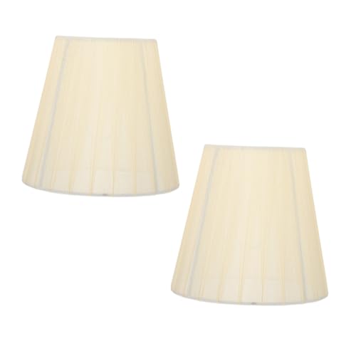 SEWACC 2 Stück Translucente Lampenschirme für Lampen für Deckenleuchten Wandleuchten und Stehlampen Beige Sanfte Diffuse Beleuchtung für Wohnräume SEWACC 2 Stück Translucente Lampenschirme für Lampen für Deckenleuchten Wandleuchten und Stehlampen Beige Sanfte Diffuse Beleuchtung für Wohnräume von SEWACC