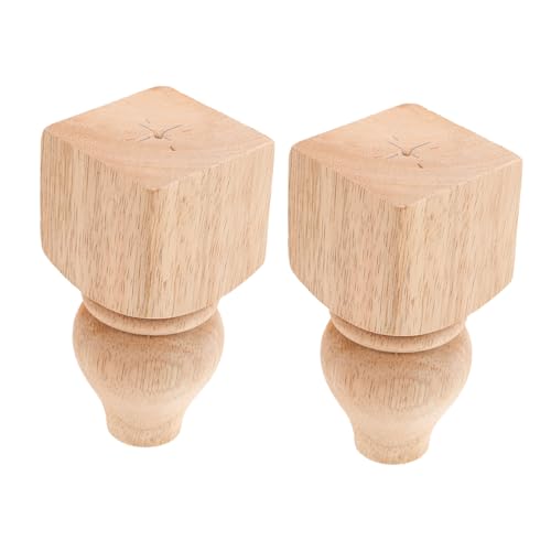 SEWACC 2 Stück Unlackierte Holz Möbelbeine für Sofa und Stühle Handgefertigte Vielseitige Tischbeine für Schrank und Möbel für DIY Projekte und Anpassungen SEWACC 2 Stück Unlackierte Holz Möbelbeine für Sofa und Stühle Handgefertigte Vielseitige Tischbeine für Schrank und Möbel für DIY Projekte und Anpassungen von SEWACC