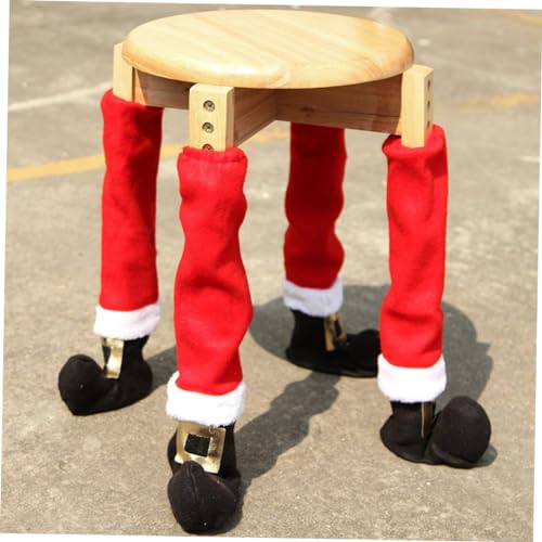 SEWACC 2 Stück Weihnachtliche Stuhlbeine Überzüge Langlebige Faltenfreie Stuhlbein Schützer Fest Sitzende Xmas Tisch und Stuhlbezug Dekoration für Zuhause Festliche Weihnachtsfeier SEWACC 2 Stück Weihnachtliche Stuhlbeine Überzüge Langlebige Faltenfreie Stuhlbein Schützer Fest Sitzende Xmas Tisch und Stuhlbezug Dekoration für Zuhause Festliche Weihnachtsfeier von SEWACC