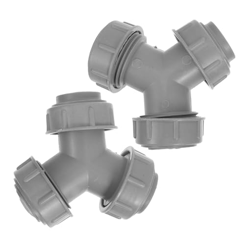 SEWACC 2 Stück Y Förmiger Abflussrohr Adapter aus Robustem Dichtes Anschlussstück für Küchenablauf Platzsparender Wege Verteiler Schnelles Montieren ohne Klebstoff Kompatibel mit Spüle SEWACC 2 Stück Y Förmiger Abflussrohr Adapter aus Robustem Dichtes Anschlussstück für Küchenablauf Platzsparender Wege Verteiler Schnelles Montieren ohne Klebstoff Kompatibel mit Spüle von SEWACC