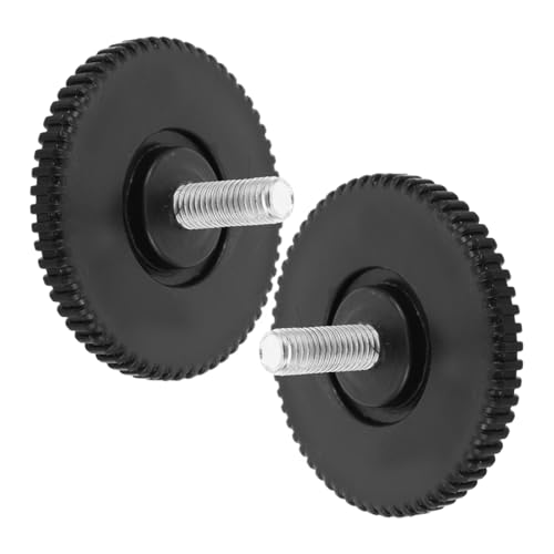 SEWACC 2 Stück rutschfeste Fußmatten für Fitnessgeräte Treadmill Pads zur Stabilisierung von Möbeln für Zuhause Gym von SEWACC