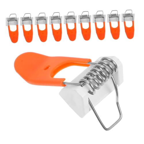 SEWACC 20 Stück Federclip für Einbauleuchten Stabile Halterung für Deckenleuchten Zuverlässige Befestigung für LED Lampen Einfaches Installationsdesign Geeignet für Lichtmontage von SEWACC