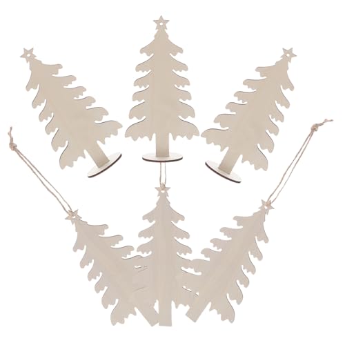 SEWACC 20 Stück Holzhandwerk Ornamente Unlackierte Holzrohlinge Weihnachtsbaum Holzausschnitt Baum Holzrohlinge Unlackiertes Holzhandwerk Holzspäne SEWACC 20 Stück Holzhandwerk Ornamente Unlackierte Holzrohlinge Weihnachtsbaum Holzausschnitt Baum Holzrohlinge Unlackiertes Holzhandwerk Holzspäne von SEWACC