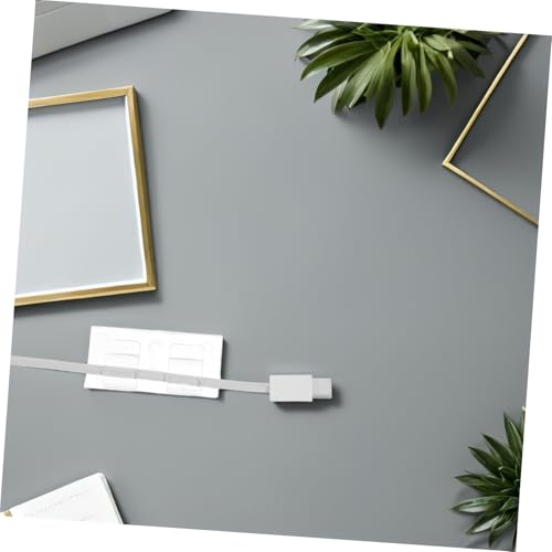 SEWACC 20 Stück Kabel Organizer Clips Datenkabel Befestigung Kleine Kabelklemmen Drahtmanagement Clips Klebrige Drahtclips Verlängerungskabel Wandclips Kabel Wandhalter von SEWACC