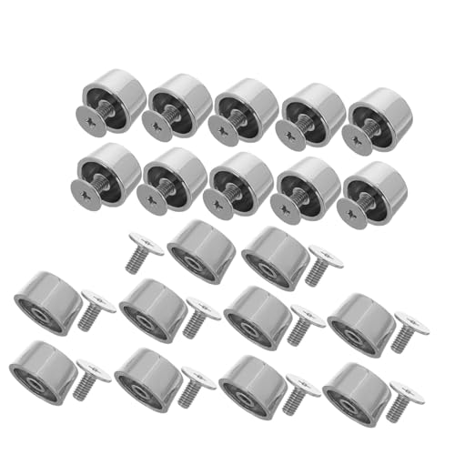 SEWACC 20 Stück Metallspitzen für Leder DIY Handwerk und Benutzerfreundlich für Handgefertigte Taschen und Accessoires von SEWACC