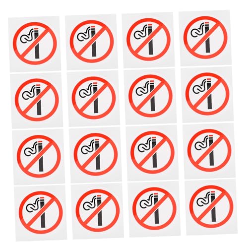 SEWACC 20 Stück Selbstklebende No Smoking Aufkleber Warnhinweise für Rauchfreie UV Beständige Materialien für Fenster und Türen Klare Sichtbarkeit SEWACC 20 Stück Selbstklebende No Smoking Aufkleber Warnhinweise für Rauchfreie UV Beständige Materialien für Fenster und Türen Klare Sichtbarkeit von SEWACC