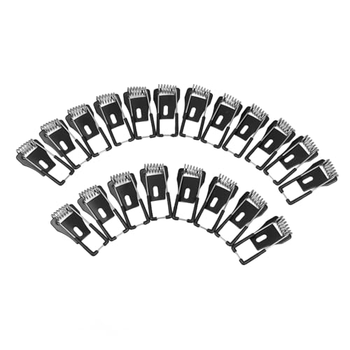 SEWACC 20 Stück Teiliges Federklammer Downlights und Panel Lampen Langlebige Lichtbefestigungsklammern aus Hochwertigem Sicherer Halt und Gleichmäßige Druckverteilung für Deckenleuchten SEWACC 20 Stück Teiliges Federklammer Downlights und Panel Lampen Langlebige Lichtbefestigungsklammern aus Hochwertigem Sicherer Halt und Gleichmäßige Druckverteilung für Deckenleuchten von SEWACC