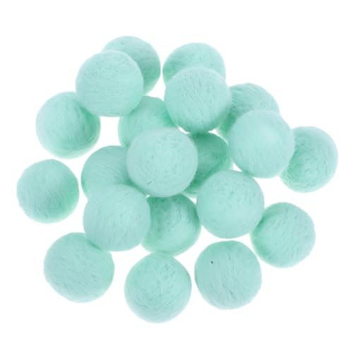SEWACC 20 Stück Teiliges Filz Wollbälle Weich Handgefertigt mit Schaumkern Vielseitig für Basteln Dekoration Kränze DIY Pompon Bälle für Kreative Heimdeko SEWACC 20 Stück Teiliges Filz Wollbälle Weich Handgefertigt mit Schaumkern Vielseitig für Basteln Dekoration Kränze DIY Pompon Bälle für Kreative Heimdeko von SEWACC