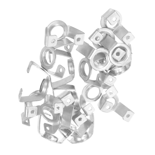 SEWACC 20 Stück Teiliges Lampenfassung Ersatzhalterung Langlebige Lampenbefestigung Zubehör Kompakte Leuchtenhalter für Vielseitige Beleuchtungsanwendungen Einfache Montage Robust und von SEWACC