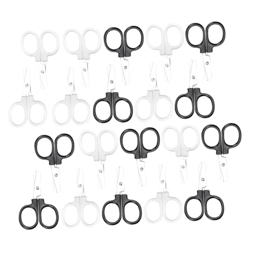 SEWACC 20 Stück Teiliges Mini Sicherheits Scheren für Multifunktionale Bastelscheren Robust und Langlebig Leicht und Tragbar für Schule Zuhause und Bastelarbeiten von SEWACC
