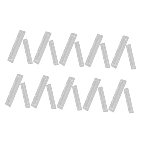 SEWACC 20 Stück Teiliges PVC Schutzbox Uhrzeiger Transparente Anti-quetsch Abdeckung Stoßfest Leicht Kompakt Einfache Montage für Wanduhren und Transport von SEWACC