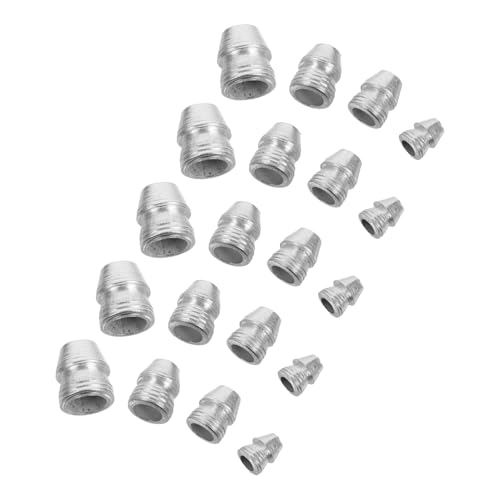 SEWACC 20 Stück Teiliges Runde Eisenspaltholzkeile für Axt Hammergriffreparatur Verschleißfest Ergonomisch Geformt zur Verstärkung und Befestigung von Holzwerkzeugen SEWACC 20 Stück Teiliges Runde Eisenspaltholzkeile für Axt Hammergriffreparatur Verschleißfest Ergonomisch Geformt zur Verstärkung und Befestigung von Holzwerkzeugen von SEWACC