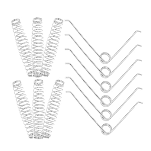 SEWACC 20 Stück Teiliges V förmiges Edelstahl pruning spring Ersatzfeder für Gartenschere und Handschere Werkzeugfreie Montage Langlebige Spannung für Schwere Beanspruchung im von SEWACC
