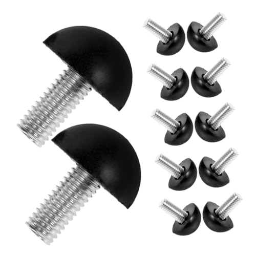 SEWACC 20 Stück Teiliges Verstellbares Schraubfüße aus Gummi Schwerlastfähige Möbel nivellierfüße für Stühle Tische und Schränke rutschfest Schutzfunktion gegen Kratzer Einfache Montage von SEWACC