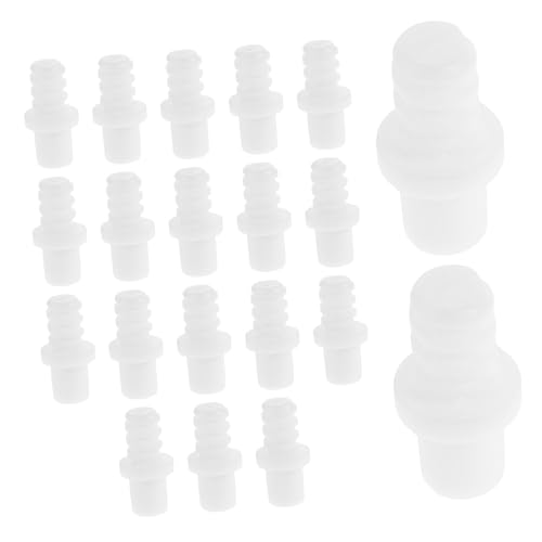 SEWACC 20 Stück Teiliges Wc Bürstenstiel Anschluss Universeller Ersatzadapter für Toilettenbürstenkopf Ergonomischer Kunststoffverbinder für Effektive Reinigung Kompatibel mit Stangen SEWACC 20 Stück Teiliges Wc Bürstenstiel Anschluss Universeller Ersatzadapter für Toilettenbürstenkopf Ergonomischer Kunststoffverbinder für Effektive Reinigung Kompatibel mit Stangen von SEWACC