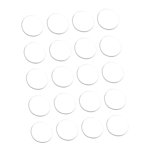 SEWACC 20 Stück Transparente Gummi Pads Stoßdämpfende Wiederverwendbare Schutzpolster für Möbel und Oberflächen Elastisch rutschfest Einfach zu Montieren von SEWACC