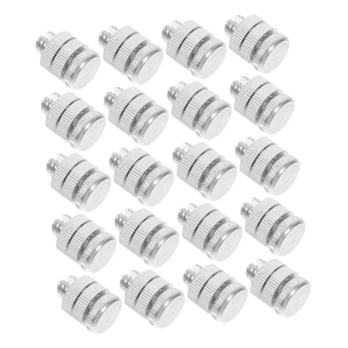 SEWACC 20 Stück Zubehör Für Elektronische Zäune Elektrozaun Split Bolzen Metalldraht Clips Zaundraht Verbinder Elektrozaun Verbinder Split Bolzen Drahtverbindung Silber von SEWACC