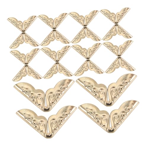 SEWACC 200stücke Eckenschutz Aus Eisen Für Fotoalben Scrapbooks Und Bücher Vintage Metallschutz Für Seiten Und Ordner Dekorative Rahmenwinkel SEWACC 200stücke Eckenschutz Aus Eisen Für Fotoalben Scrapbooks Und Bücher Vintage Metallschutz Für Seiten Und Ordner Dekorative Rahmenwinkel von SEWACC