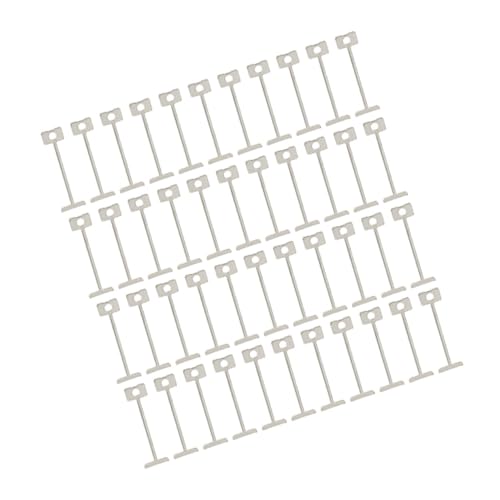 SEWACC 200 Stück Wiederverwendbare Fliesen Nivellierhilfen Stahl Nadeln Fliesenabstandshalter für Wand und Bodenfliesen Leicht Robust Präzise Fliesenverlegung Werkzeug von SEWACC