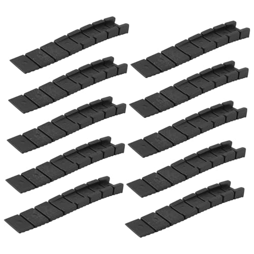 SEWACC 20stücke Tischkeile Möbel-nivellierkeile Baukeile Heimwerker-nivellierer Toiletten-nivellierkeile rutschfeste Distanzscheiben Für Kühlschrank Tisch Stuhl von SEWACC