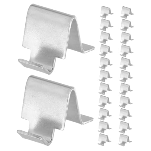 SEWACC 24 Stück Robuste Eisen Regalhalter für Schränke Dicke S haken mit Quersteg Küchen Aktenschrank Regalstützen Einfache Montage Langlebige Metallclips für Bücherregal und Möbel SEWACC 24 Stück Robuste Eisen Regalhalter für Schränke Dicke S haken mit Quersteg Küchen Aktenschrank Regalstützen Einfache Montage Langlebige Metallclips für Bücherregal und Möbel von SEWACC