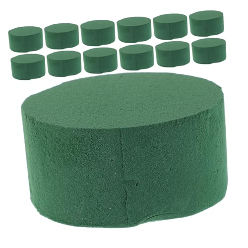 SEWACC 24 Stück Teiliges Rundes Steckmoos für Blumenarrangements Stabile Blumensteckschaum-blöcke mit Hoher Wasseraufnahme Feucht-trocken Geeignet für Hochzeits Partydekoration Einfach zu SEWACC 24 Stück Teiliges Rundes Steckmoos für Blumenarrangements Stabile Blumensteckschaum-blöcke mit Hoher Wasseraufnahme Feucht-trocken Geeignet für Hochzeits Partydekoration Einfach zu von SEWACC