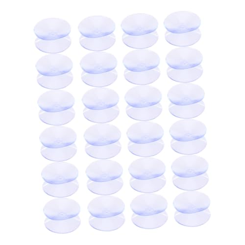 SEWACC 24 Stück Teiliges Transparente Doppelseitige Silikon saugnapf Pads rutschfeste Abstandshalter für Glas Tischplatten Multifunktional Einfache Montage SEWACC 24 Stück Teiliges Transparente Doppelseitige Silikon saugnapf Pads rutschfeste Abstandshalter für Glas Tischplatten Multifunktional Einfache Montage von SEWACC