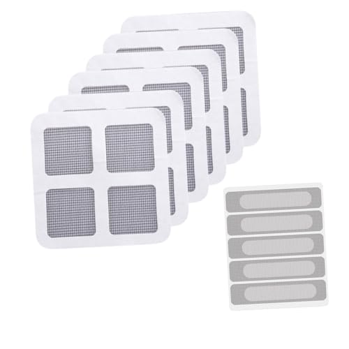 SEWACC 25 Stück Teiliges Fliegengitter Reparaturband Selbstklebend Reißfestes Mesh Klebeband für Fenster und Türen Wetterbeständig Engmaschig Flexibel für Insektenschutznetz Reparatur SEWACC 25 Stück Teiliges Fliegengitter Reparaturband Selbstklebend Reißfestes Mesh Klebeband für Fenster und Türen Wetterbeständig Engmaschig Flexibel für Insektenschutznetz Reparatur von SEWACC
