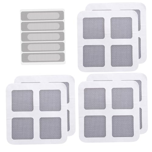 SEWACC 25 Stück Teiliges Fliegengitter Reparaturband Selbstklebend Reißfestes Mesh Patch für Fenster und Türen Silber Wasserdichtes Klebeband für Fliegengitter Reparatur Langlebig und SEWACC 25 Stück Teiliges Fliegengitter Reparaturband Selbstklebend Reißfestes Mesh Patch für Fenster und Türen Silber Wasserdichtes Klebeband für Fliegengitter Reparatur Langlebig und von SEWACC