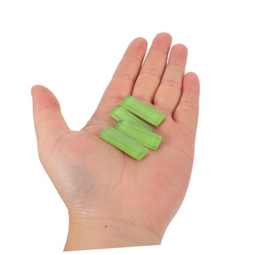 SEWACC 2Er-Pack Rechteck Glas Mosaiksteine Grün ca DIY Mosaikfliesen für Kunsthandwerk Fotorahmen Blumentöpfe und Heimdekoration von SEWACC