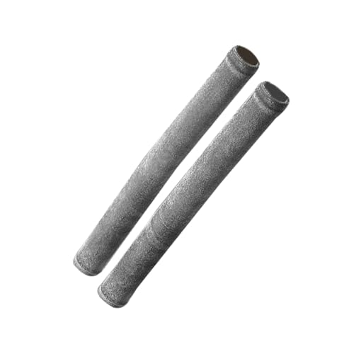 SEWACC 2Stücke Kühlschrank Griffabdeckungen Graue Türgriff Protector Covers für Kühlschrank Mikrowelle Küchenschränke Waschbar und Haltbar Schutz vor Fingerabdrücken und Flecken von SEWACC