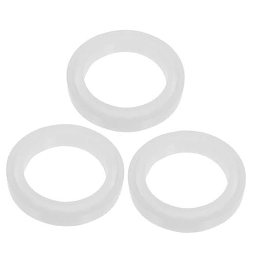 SEWACC 3 STÜCKE Silikonform DIY Schmuck Gießform Reusable Mold für Epoxidharz Glatte Oberfläche Leicht Kompakt Praktisch für Basteln und Schmuckherstellung Geeignet für Teens von SEWACC