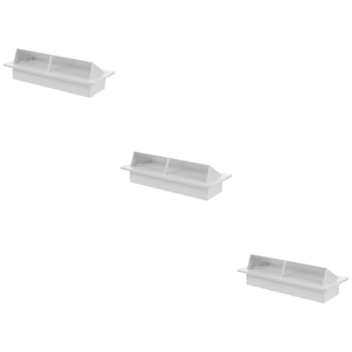 SEWACC 3 Stück Belüftungsabdeckung für Klimaanlagen Rechteckiger Bodenventilator Schnelle Installation für Rvs und Boote Pflegeleicht und Stilvolles Design Optimiert im Innenraum von SEWACC
