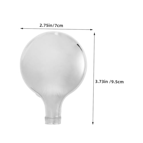 SEWACC 3 Stück Glas Lampenschirm Mattiert Rauchgrau Pendelleuchte Ersatz Lampenschirme Deckenleuchte Wohnzimmer Esszimmer Moderne Hängelampe Beleuchtung von SEWACC