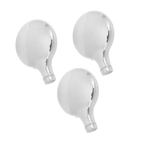 SEWACC 3 Stück Glaslampenschirm Mattiertes Milchglas für Pendelleuchte Deckenleuchte Wandlampe Modernes Design Vielseitig Einsetzbar Robust Rauchgrau von SEWACC
