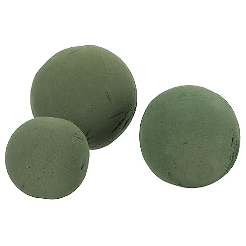 SEWACC 3 Stück Praktischer Teilig Kugelförmiger Blumensteckschaum mit Wasseraufnahme und Feuchtigkeitsbindung Langlebiger Floralschaum für Gartenarbeit Hochzeitsdeko und Trockenblumen SEWACC 3 Stück Praktischer Teilig Kugelförmiger Blumensteckschaum mit Wasseraufnahme und Feuchtigkeitsbindung Langlebiger Floralschaum für Gartenarbeit Hochzeitsdeko und Trockenblumen von SEWACC