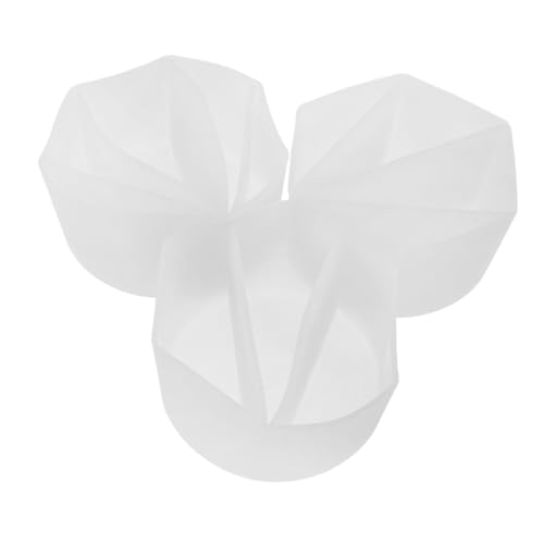 SEWACC 3 Stück Silikon Malbecher mit Trennwänden Wiederverwendbare Flexible Gießbecher für Acryl Harzflüssigkeiten Ergonomisch Gestaltet für Präzises Mischen und Sauberes Pouring bei SEWACC 3 Stück Silikon Malbecher mit Trennwänden Wiederverwendbare Flexible Gießbecher für Acryl Harzflüssigkeiten Ergonomisch Gestaltet für Präzises Mischen und Sauberes Pouring bei von SEWACC