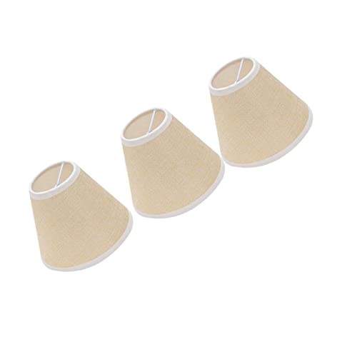 SEWACC 3 Stück Stoff Lampenschirm für Deckenlampen Einfache Lampenschirme Khaki Geeignet für Tisch Steh und Wandlampen für Schlafzimmer und Wohnzimmer SEWACC 3 Stück Stoff Lampenschirm für Deckenlampen Einfache Lampenschirme Khaki Geeignet für Tisch Steh und Wandlampen für Schlafzimmer und Wohnzimmer von SEWACC