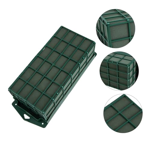 SEWACC 3 Stück Teiliges Befeuchteter Steckschwamm Rechteckige Blumensteckschaum-blöcke für DIY-blumenarrangements Geeignet für Frische Blumen Hochzeiten Partys und Kreative von SEWACC