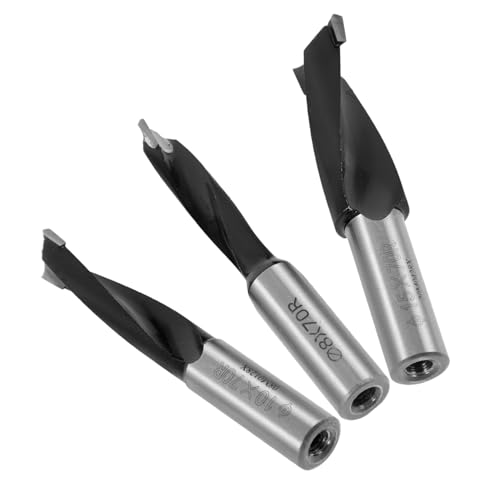 SEWACC 3 Stück Teiliges Holzspalter Bohrkopf aus Hochfester Woodworking Drill Bit für Effizientes Holzspalten und Bohren Langlebig Verschleißfest Geeignet für Holzarbeiter und Heimwerker SEWACC 3 Stück Teiliges Holzspalter Bohrkopf aus Hochfester Woodworking Drill Bit für Effizientes Holzspalten und Bohren Langlebig Verschleißfest Geeignet für Holzarbeiter und Heimwerker von SEWACC