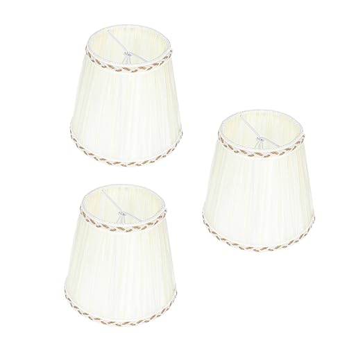 SEWACC 3 Stück Teiliges Lampenschirme im Bubble Design Praktische Lampenabdeckung für Decken Tisch und Wandleuchten Installieren Elegantes Wohnaccessoire von SEWACC