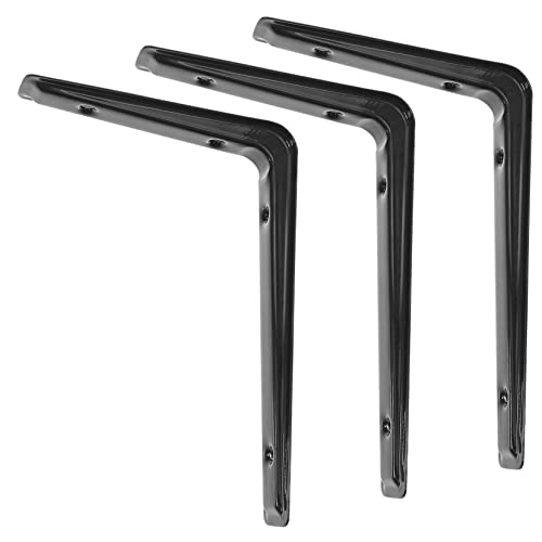 SEWACC 3 Stück Teiliges Regalwinkel Hochwertigem Rechteckige Wandhalterung mit Starker Tragkraft Robuste Dreieckskonsole für DIY Küche Balkon Langlebige Stabile SEWACC 3 Stück Teiliges Regalwinkel Hochwertigem Rechteckige Wandhalterung mit Starker Tragkraft Robuste Dreieckskonsole für DIY Küche Balkon Langlebige Stabile von SEWACC
