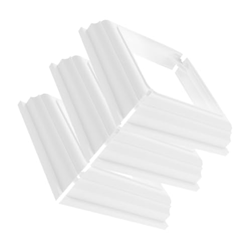 SEWACC 3 Stück Teiliges Split post Weiß PVC Dekosäulen Sockelfarbe Außen für Garten Terrasse Veranda Stabile Basis mit Einfacher Installation und Dekorativem Zaunpfosten schutz SEWACC 3 Stück Teiliges Split post Weiß PVC Dekosäulen Sockelfarbe Außen für Garten Terrasse Veranda Stabile Basis mit Einfacher Installation und Dekorativem Zaunpfosten schutz von SEWACC