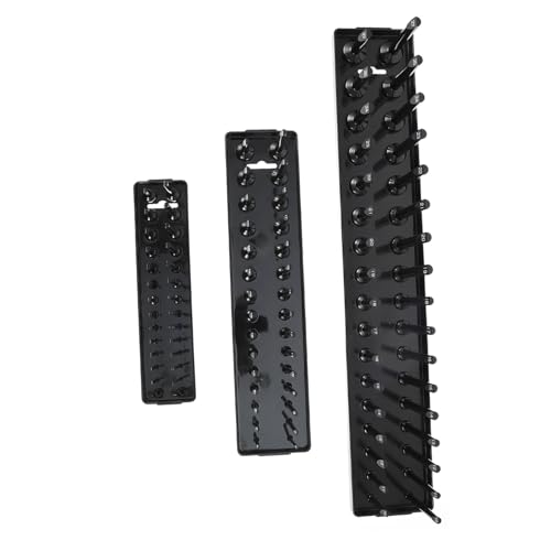 SEWACC 3 Stück Teiliges Steckschlüssel organizer Robustem Kunststoff Metrisch Kraftübertragung Beschriftetes Steckschlüssel tablett für Tiefe und Flache Stecknüsse Platzsparend und SEWACC 3 Stück Teiliges Steckschlüssel organizer Robustem Kunststoff Metrisch Kraftübertragung Beschriftetes Steckschlüssel tablett für Tiefe und Flache Stecknüsse Platzsparend und von SEWACC