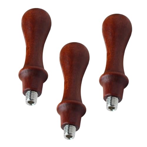 SEWACC 3 Stück Teiliges Vintage Siegelstempel Holzgriff Retro Wachssiegel Ersatzgriff für DIY Bastelprojekte Langlebig und Einfach zu Montieren Elegantes Design für Briefumschläge und SEWACC 3 Stück Teiliges Vintage Siegelstempel Holzgriff Retro Wachssiegel Ersatzgriff für DIY Bastelprojekte Langlebig und Einfach zu Montieren Elegantes Design für Briefumschläge und von SEWACC