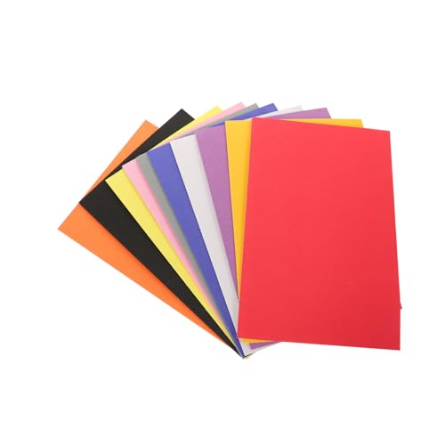 SEWACC 30 Blatt Teiliges Selbstklebendes Eva schaumstoff bastelset Bunte DIY Craft Sheets Leicht Zuschneidbar für Scrapbooking Poster Karten Mädchen und Jungen von SEWACC