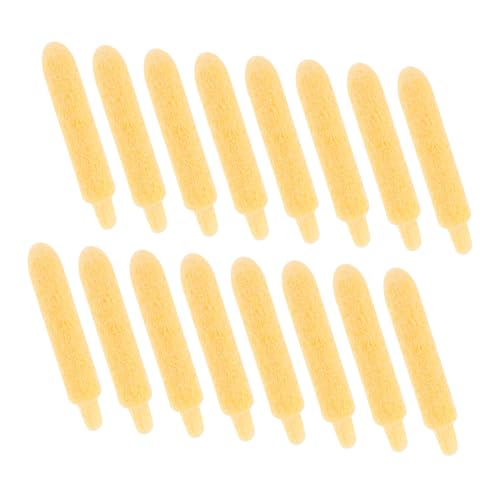 SEWACC 30 Stück Teiliges Austauschbare Acrylmarker Nibs Praktische Langlebige Ersatzspitzen für Nachfüllbare Malstifte Runde Polyesterfaser pinselspitzen Geeignet für Öl Acrylfarben von SEWACC