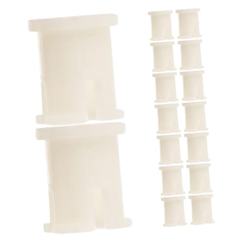 SEWACC 30 Stück Teiliges Bürostuhl Stifteinsätze aus Langlebigem Material Einfache ohne Werkzeug Kompatibel mit Computer und Drehstühlen für Büro und Zuhause von SEWACC