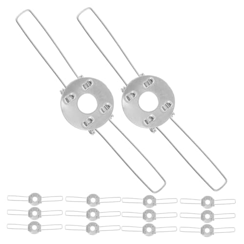 SEWACC 30 Stück Teiliges Lampenhalter Clips Federklemmen für Lampenschirme Deckenleuchten Pendelleuchten Tischlampen Stabile Befestigung Sicherer Halt SEWACC 30 Stück Teiliges Lampenhalter Clips Federklemmen für Lampenschirme Deckenleuchten Pendelleuchten Tischlampen Stabile Befestigung Sicherer Halt von SEWACC